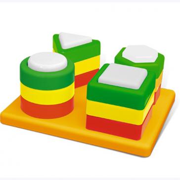 Чудо-пирамидка Цветики 01328