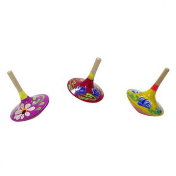 Волчок с росписью Д005