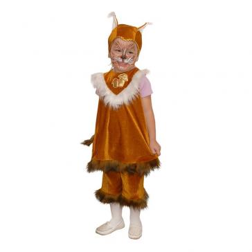 Карнавальное изделие детское Белочка-2 р-р 32 комплект