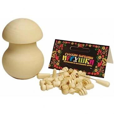 Бирюльки в грибочке под роспись Р45/912