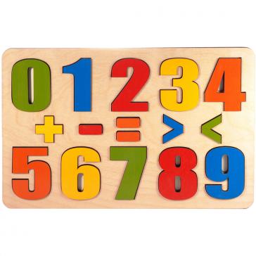 Развивающая доска Разноцветные цифры арт.7917 
