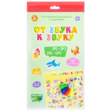 Игра-ходилка настольная От звука к звуку Рь Ль Р Л европодвес, 05329,