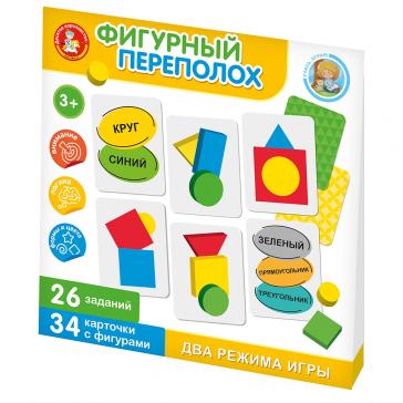 Игра обучающая Фигурный переполох Учись играя 05249