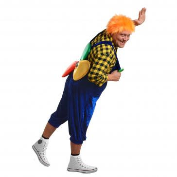 Карнавальный костюм взрослый Рыжий с пропеллером синий р-р 52 комплект