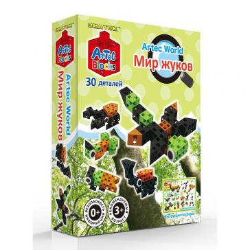 Конструктор ARTEC World Мир жуков коробка 30дет, 15-2347-ART