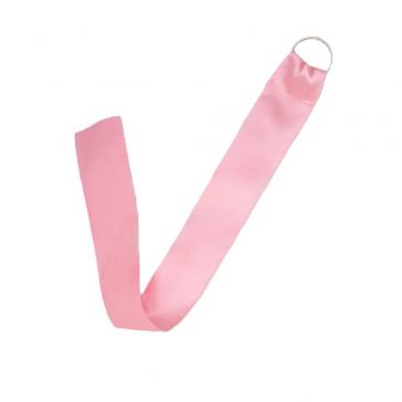 Лента на кольце 0,5 м. (цвет розовый)