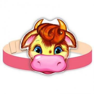 Маска-ободок Теленок МА-9384