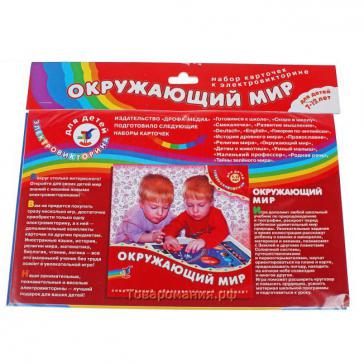 Набор карточек к элетровикторинам  Окружающий мир