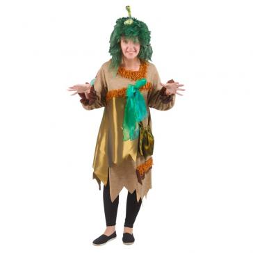 Карнавальное изделие взрослое Нечисть болотная зеленый р-р 44-50