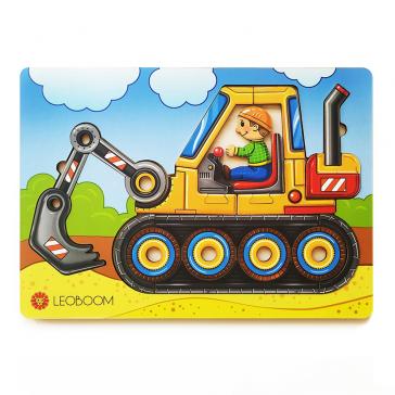 Пазл Экскаватор Леобум П2437