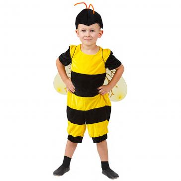 Карнавальный костюм детский Пчела мальчик желтый р-р 26