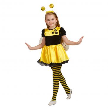 Карнавальный костюм детский Пчелка желтый р-р 32