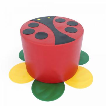 Пуфик детский Romana Божья коровка ДМФ-МК-01.11.00