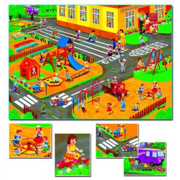 Рассказы по картинам. На прогулке С-954