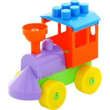 Конструктор Паровоз (9 элементов) 55231