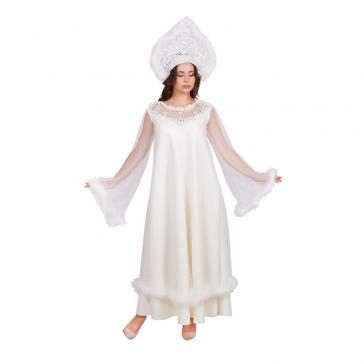 Карнавальный костюм взрослый Снегурочка 