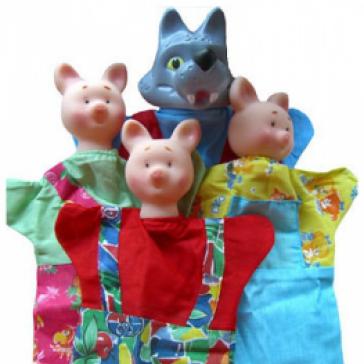 Кукольный театр  Три поросёнка