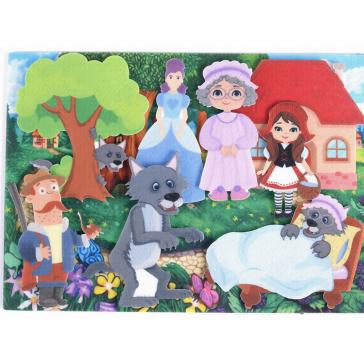 Волк и Красная шапочка фетр LIP1321