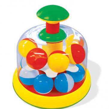 Юла-карусель с шариками 01323