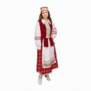 Карнавальное изделие взрослое Белоруска бордо р-р 50 комплект