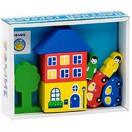 Конструктор Цветной городок голубой 8 дет. 8688-3 