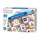 Игра настольная ходилка Викторина в картинках Дорожные знаки 04018