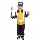 Карнавальный костюм детский Инспектор ДПС желтый р-р 28 комплект