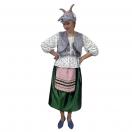 Карнавальное изделие взрослое Коза взр.серый, р-р 52