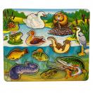 Рамка-вкладыш Кто живет в пруду? 12 дет. 8465