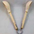 Ложки двойные некрашенные НМ