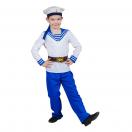 Карнавальное изделие детское Моряк синий р-р 34 комплект