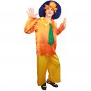 Карнавальный костюм взрослый Незнайка оранжевый р-р 50