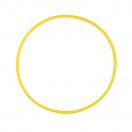 Обруч (d 60см) облегченный (желтый)  У733