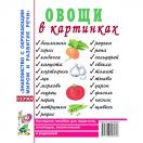 Овощи в картинках. Наглядное пособие