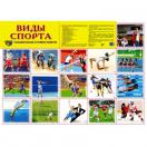 Демонстрационный плакат Виды спорта А-2