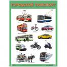 Плакат Городской транспорт