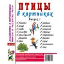 Птицы в картинках. Выпуск 3 Наглядное пособие