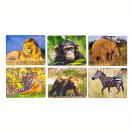Разрезные картинки Дикие животные Р011