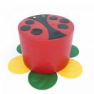 Пуфик детский Romana Божья коровка ДМФ-МК-01.11.00