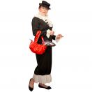 Карнавальный костюм взрослый Шапокляк чёрный, р-р 46-50