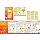 Ширмочки информационные. Правильное питание (с пластиковым карманом и буклетом). А-4