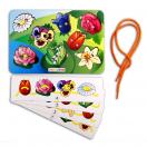 Шнуровка Цветы планшет П626