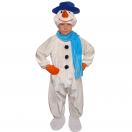 Карнавальный костюм детский Снеговик-2 белый р-р 32