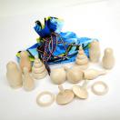 Волшебный мешочек Игрушки неокрашенные Д-641