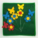 Зеленый квадрат Фланелеграф